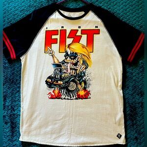 Iron Fist Men’s Large short sleeved shirt.